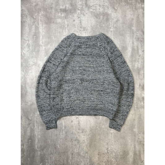 Vintage 80s/90s Raglans Outfitters Pullover Knit Sweater Size Large Grey
