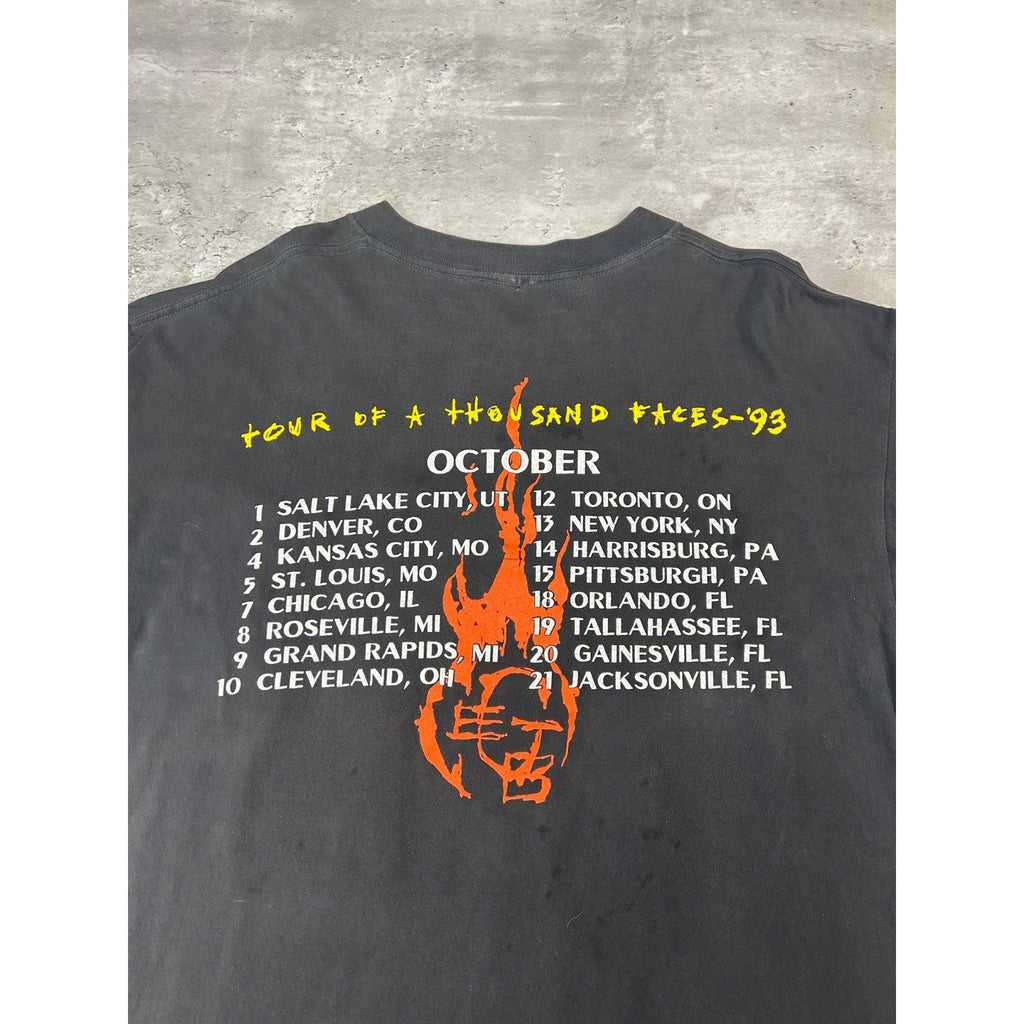 Vintage 90s The Eric Gales Band Tour Of A Thousand Faces Music T-Shirt Sz Large