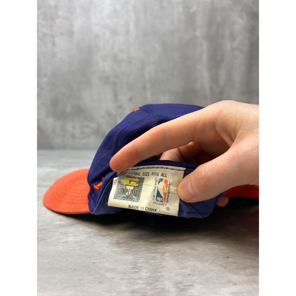 Vintage 90s Phoenix Suns NBA Embroidered Logo Basketball Snapback Hat OSFA