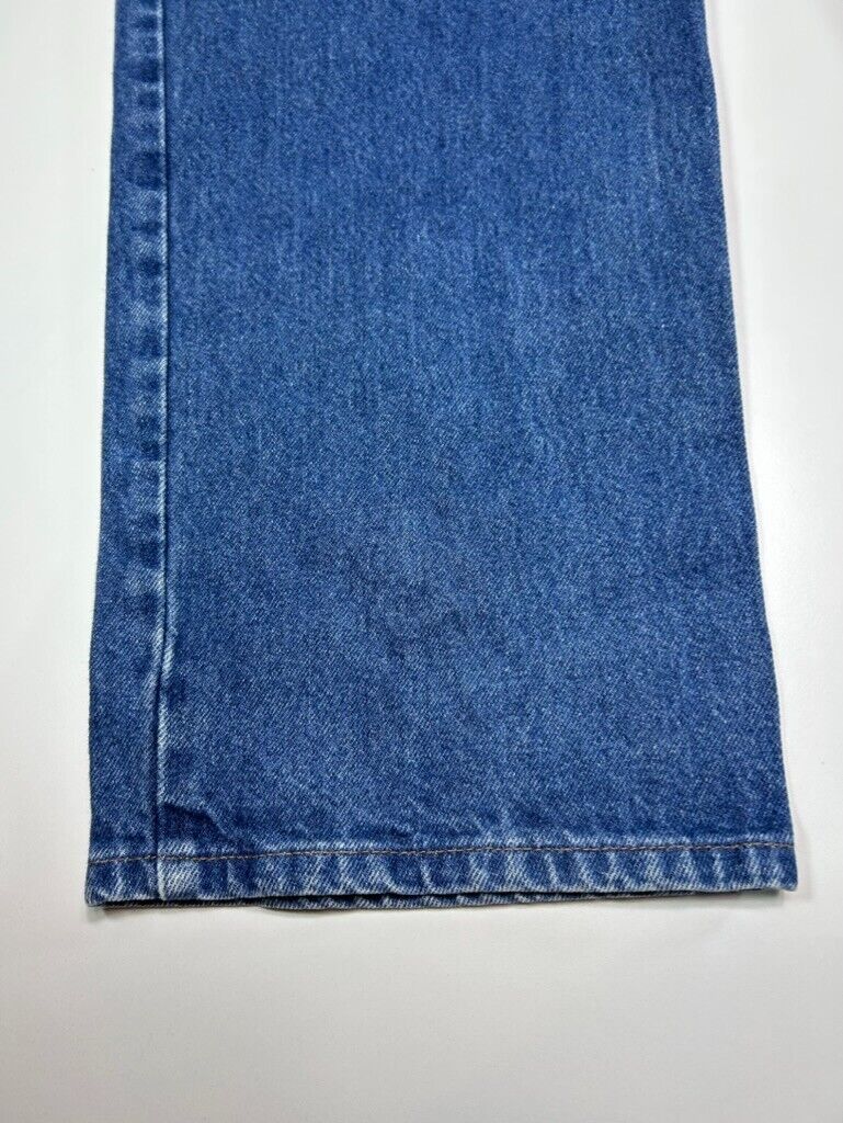 Vintage Carhartt Relaxed Fit Dark Wash Denim Pants Size 39 Blue