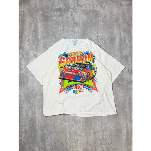 Jeff Gordon #24 Dupont Racing Nascar Race Car Graphic T-Shirt Size 2XL