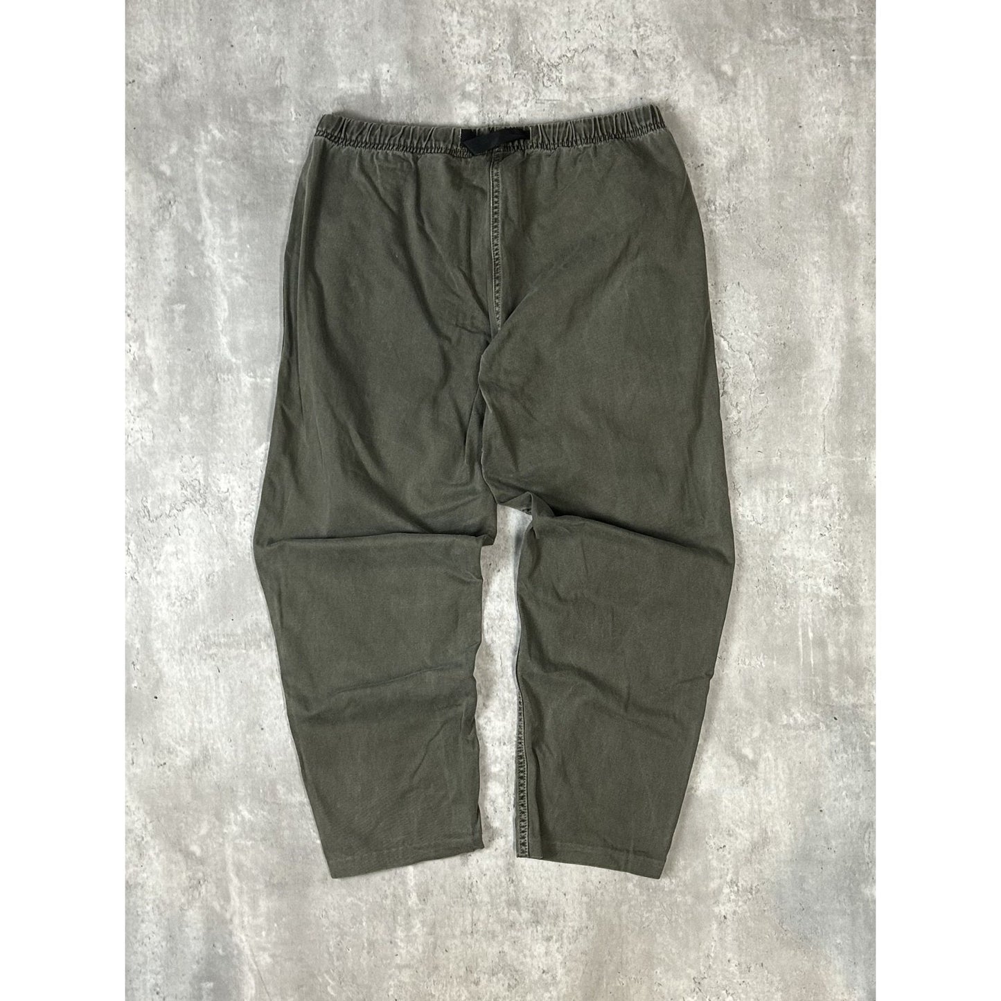 Vintage 90s Gramicci Baggy Fit Adjustable Hiking Pants Size Large Green