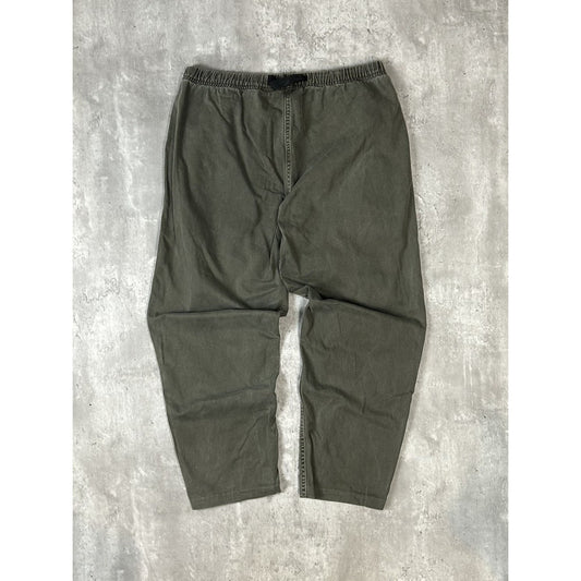 Vintage 90s Gramicci Baggy Fit Adjustable Hiking Pants Size Large Green