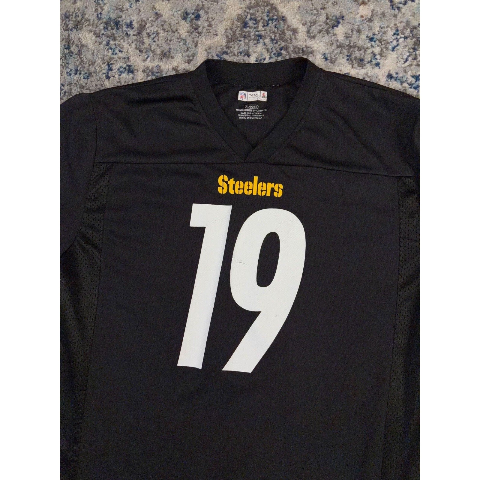 Juju Smith-Shuster #19 Pittsburgh Steelers NFL Football Jersey Size XL