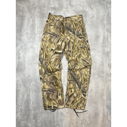 Vintage Advantage Wetlands Camo Utility Cargo Hunting Pants Size Small