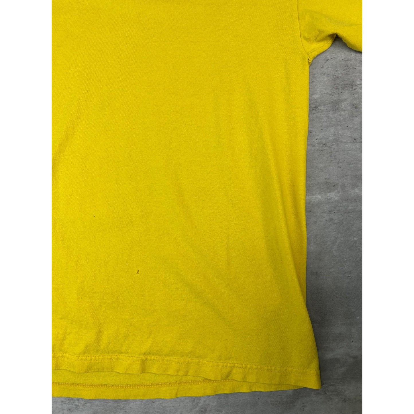 Vintage Fox Racing Motocross Flame Logo Graphic T-Shirt Size XL Yellow