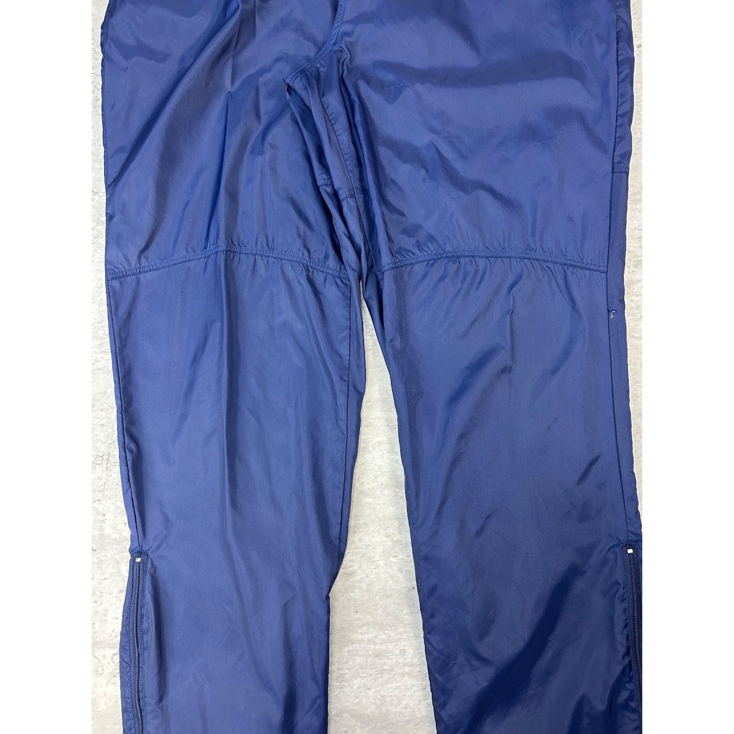 Vintage 90s Nike Tonal Embroidered Swoosh Nylon Track Pants Size XL