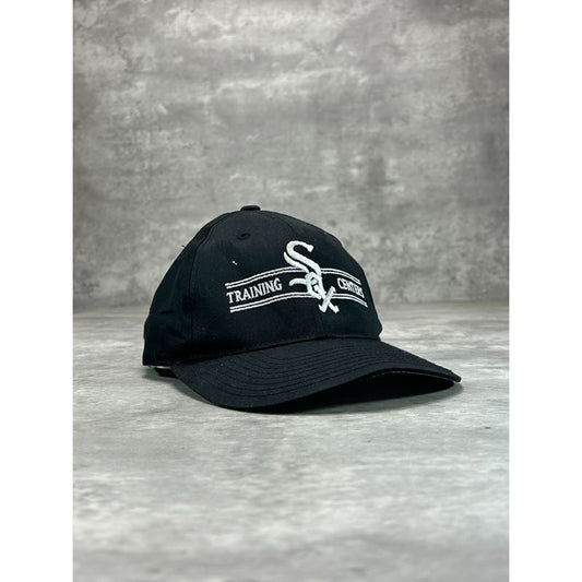 Vintage 90s Chicago White Sox MLB Training Center Baseball Snapback Hat OSFA