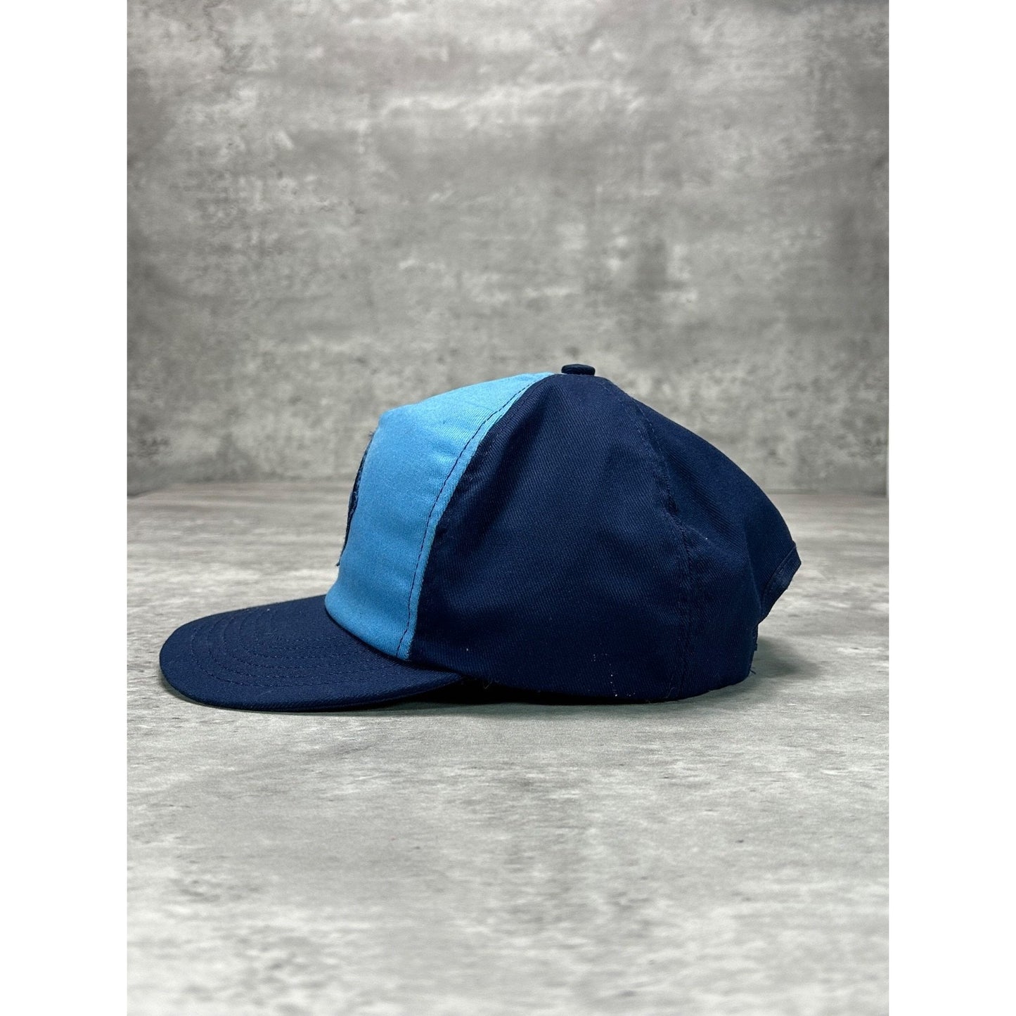 Vintage 80s/90s Boys Scouts Embroidered Patch Two Tone Snapback Hat OSFA