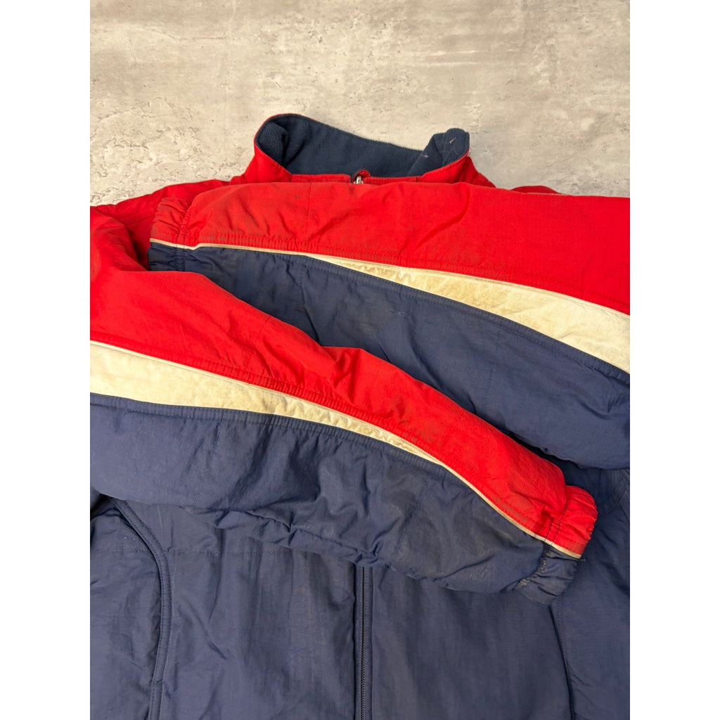 Vintage Nike Embroidered Spellout Full Zip Reversible Jacket Size XL YOUTH