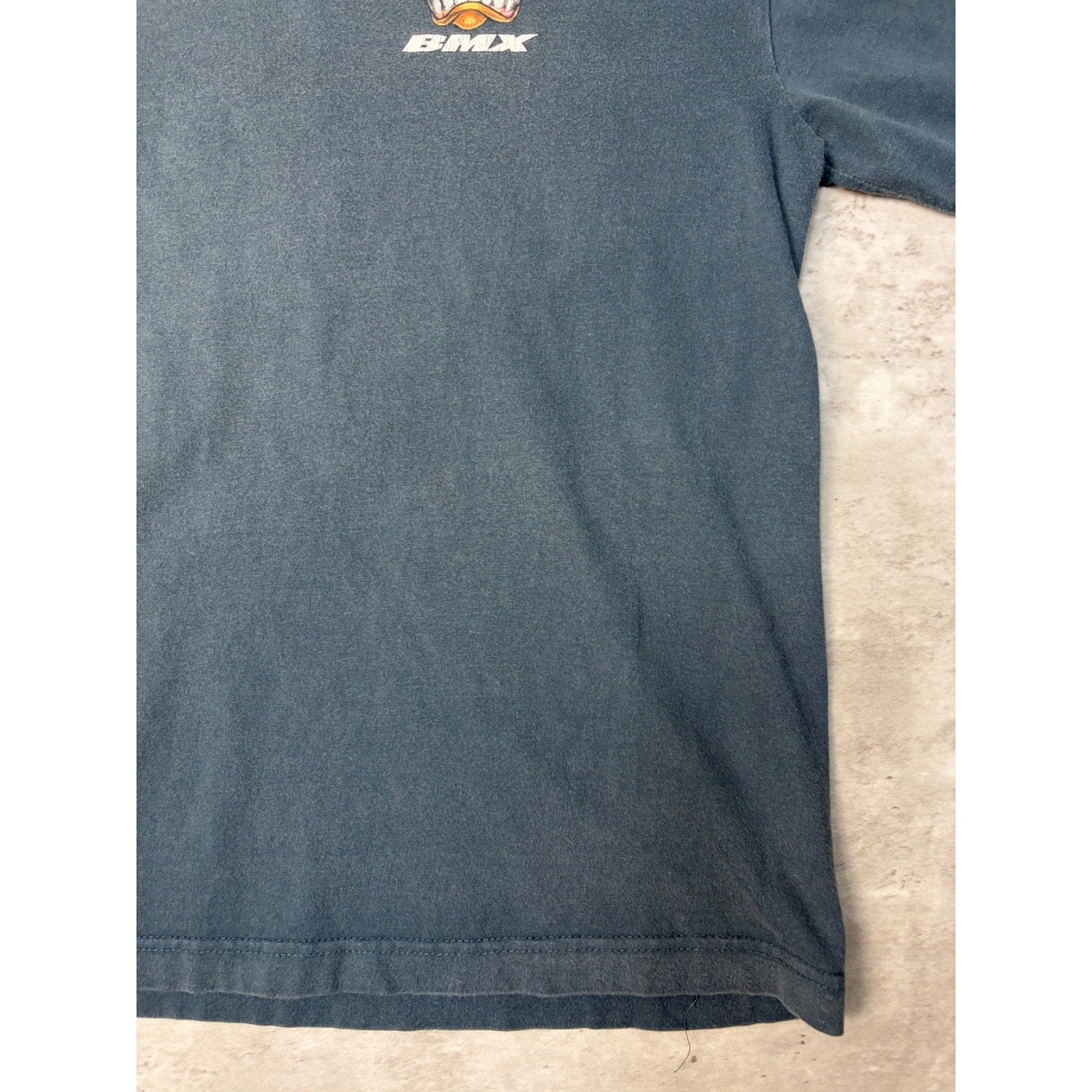 Vintage 2001 BMX Character Roster Graphic Long Sleeve T-Shirt Size XL YOUTH