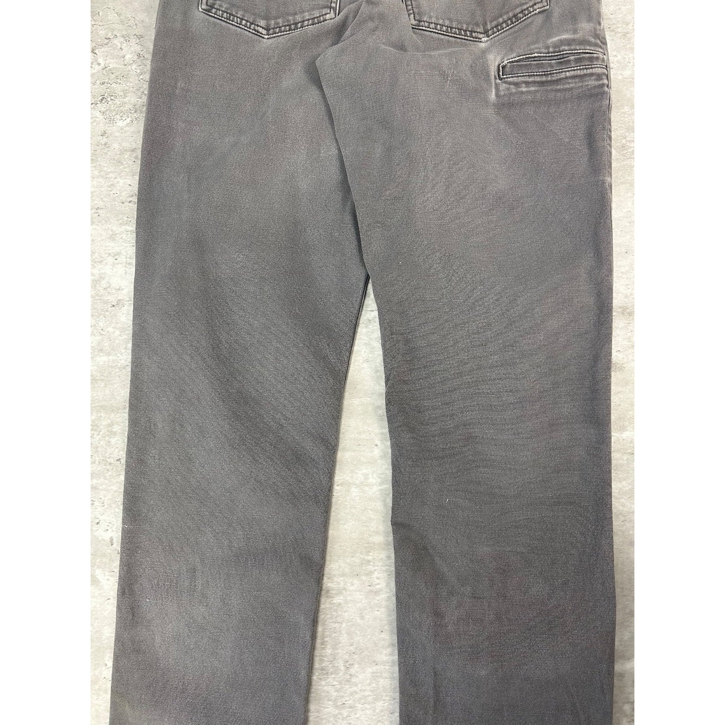 Carhartt Relaxed Fit Canvas Workwear Five Pocket Pants Size 30 Gray
