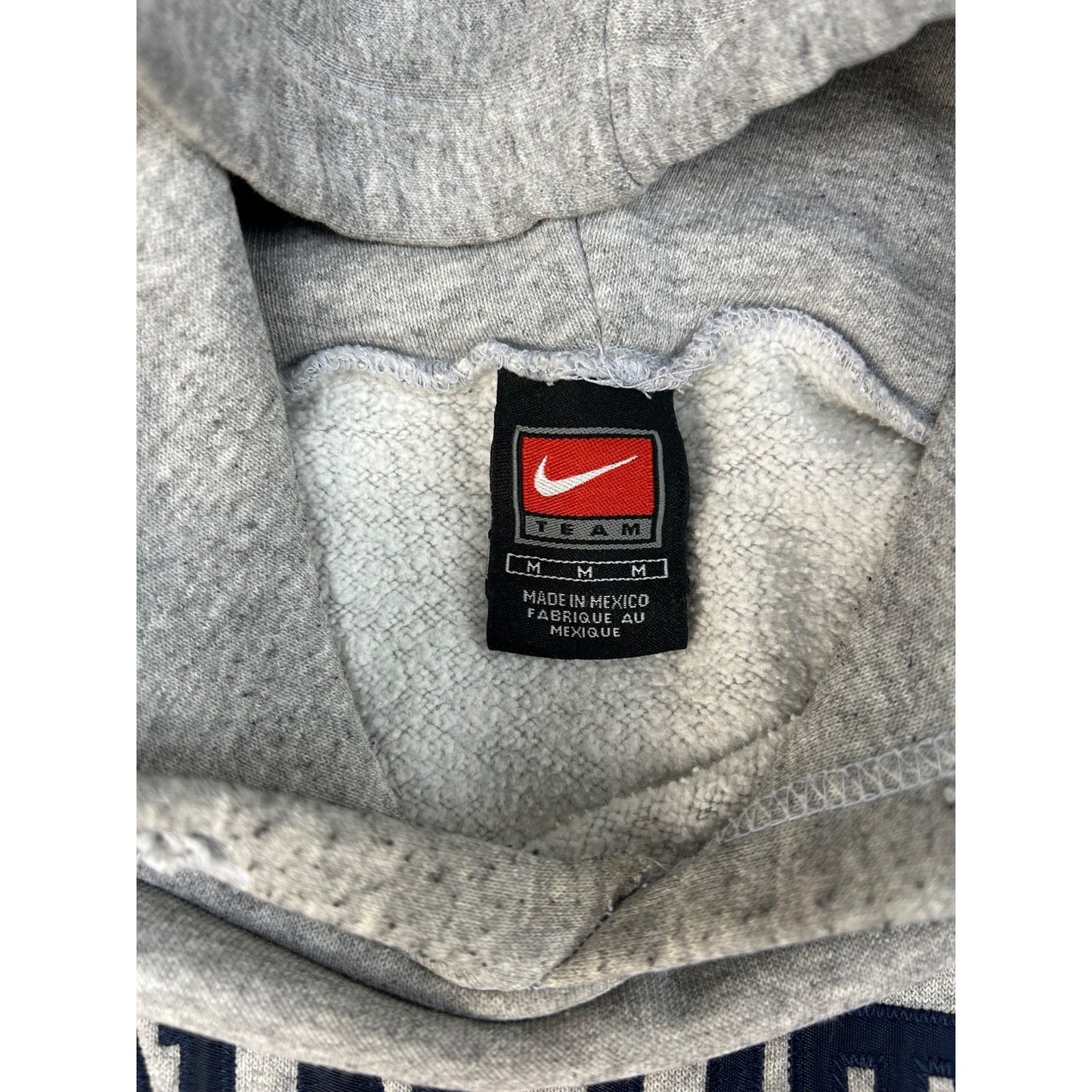 VTG Penn State Nittany Lions NCAA Nike Middle Swoosh Hooded Sweatshirt Sz Medium