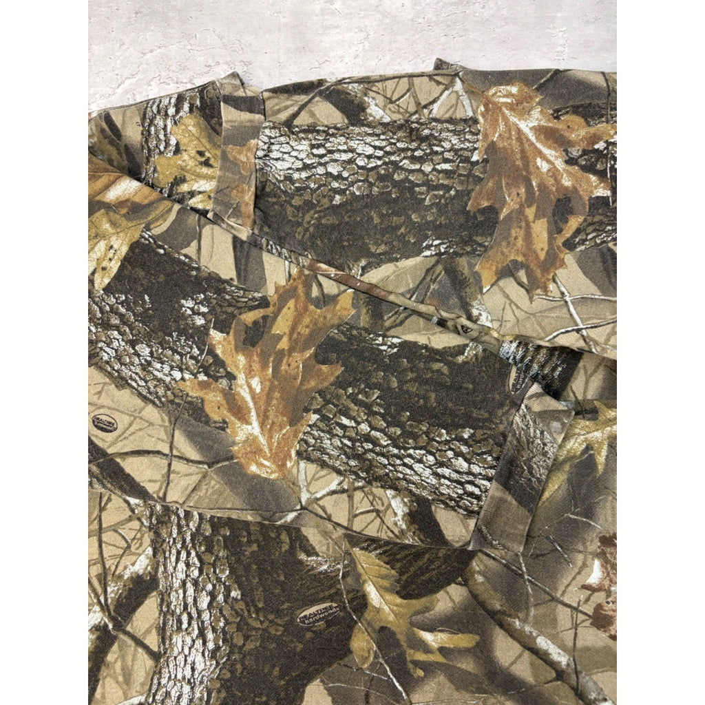Vintage Outfitters Ridge Realtree Hardwoods Hunting Crewneck Sweatshirt Size XL