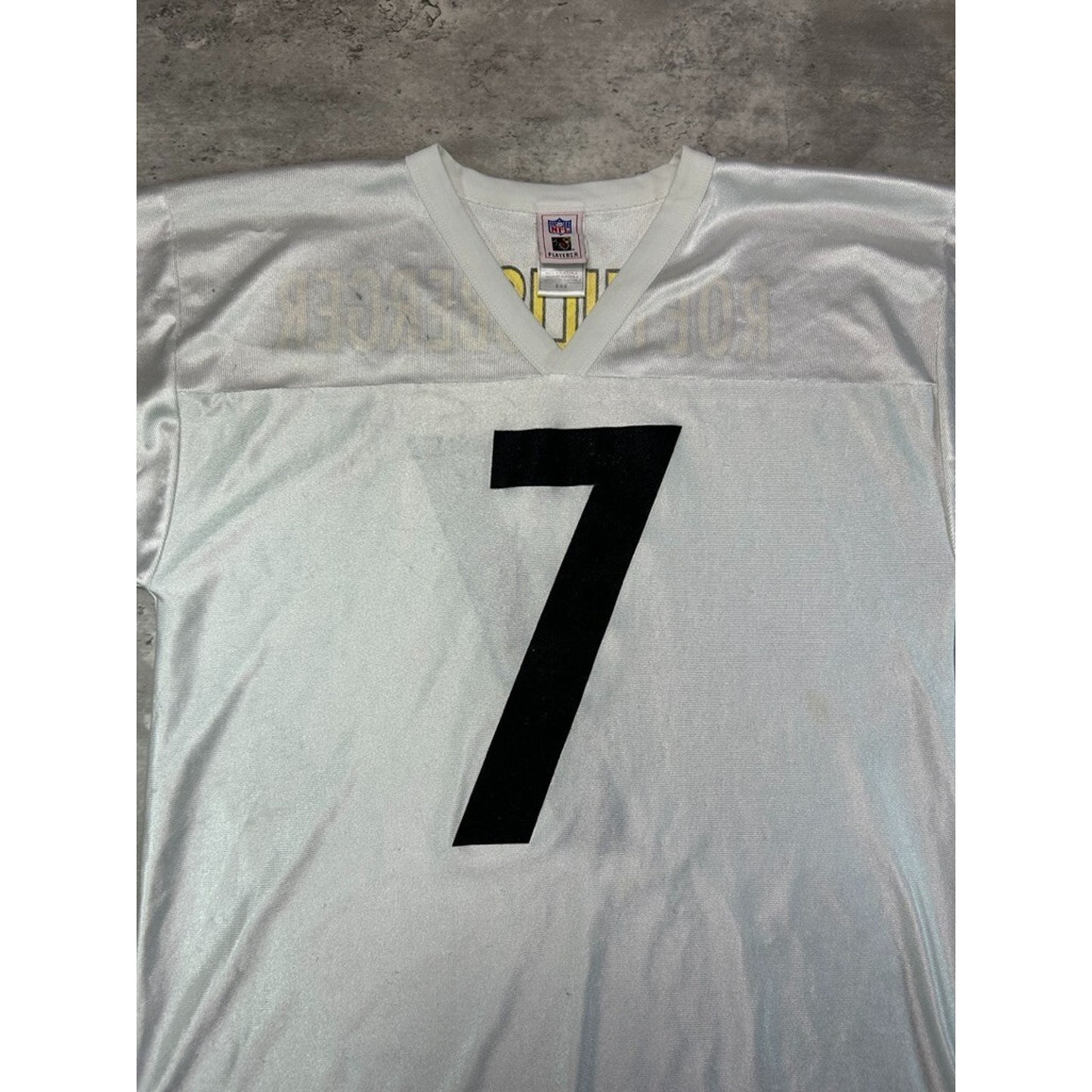 Vintage Ben Roethlisberger #7 Pittsburgh Steelers NFL Football Jersey Size Medium