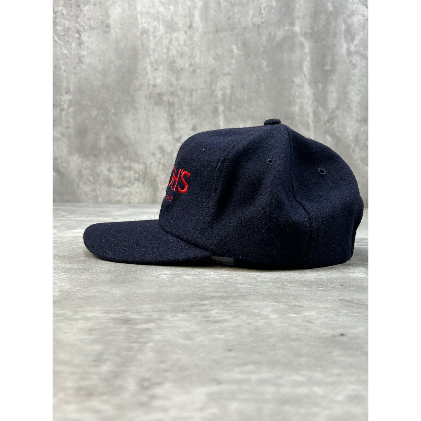 Vintage Strohs Embroidered Spellout Beer Promo Snapback Hat OSFA