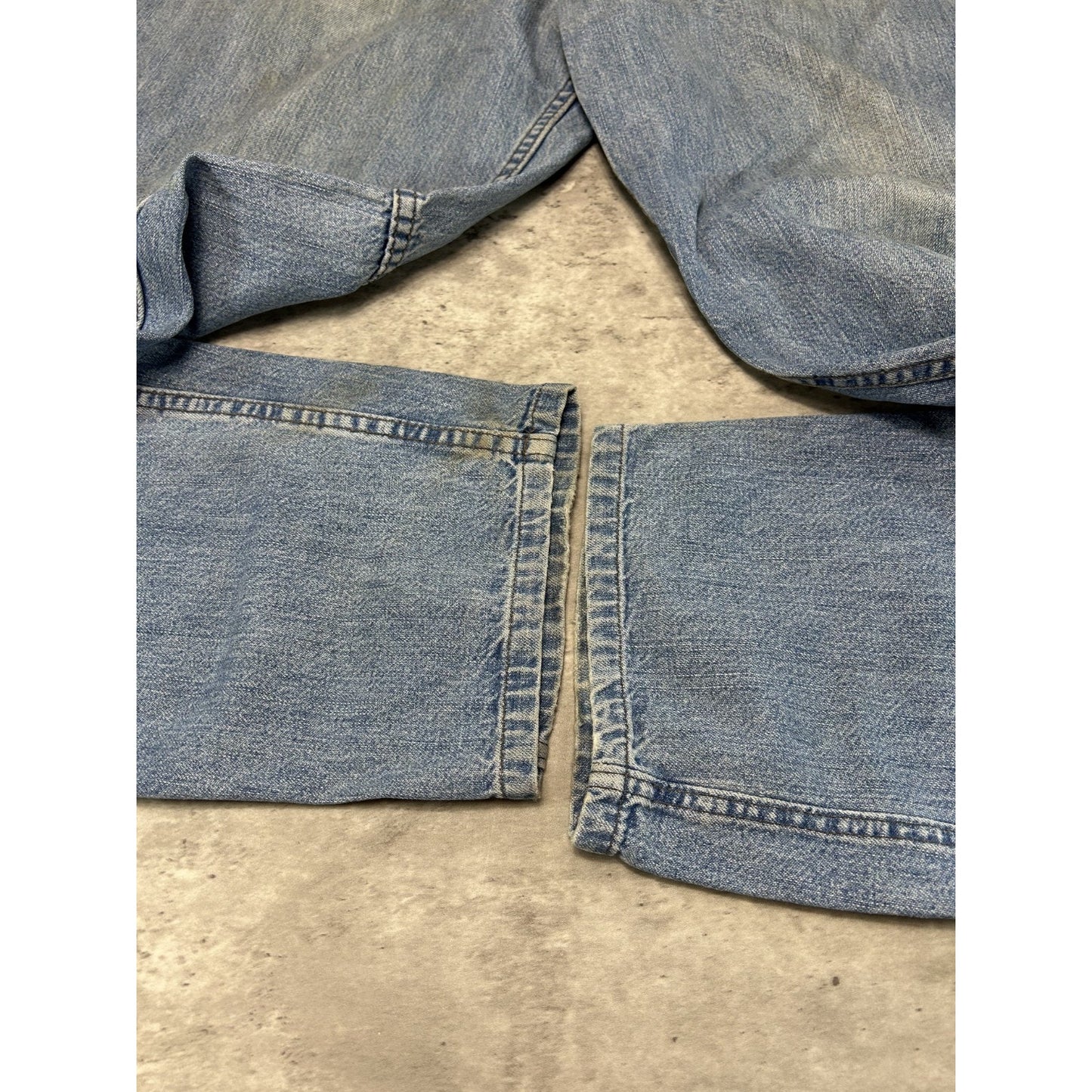 VTG 90s Levis Silver Tab Light Wash Denim Workwear Style Carpenter Pants Size 36