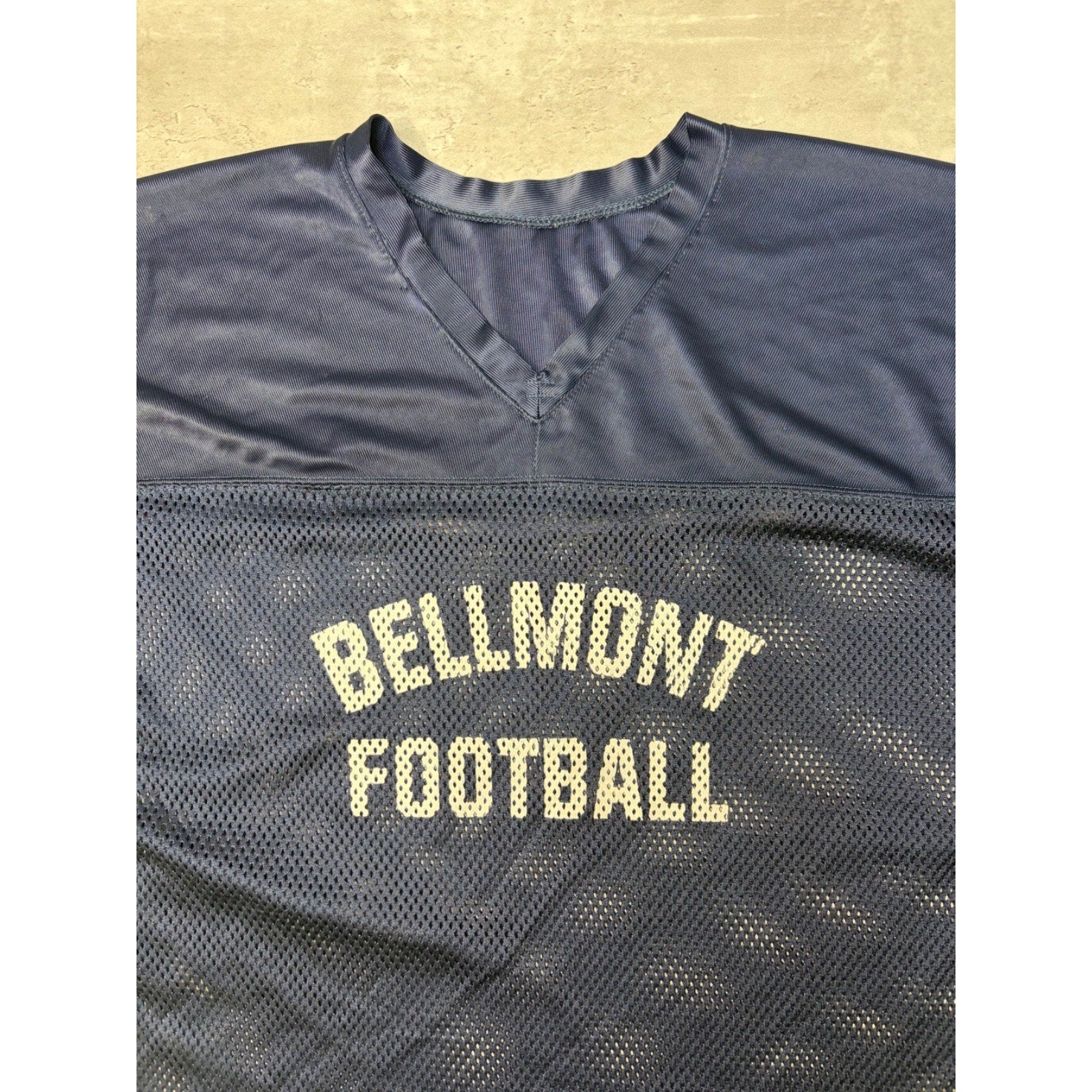 Vintage 90s Bellmont Football Mesh Football Jersey Size 2XL