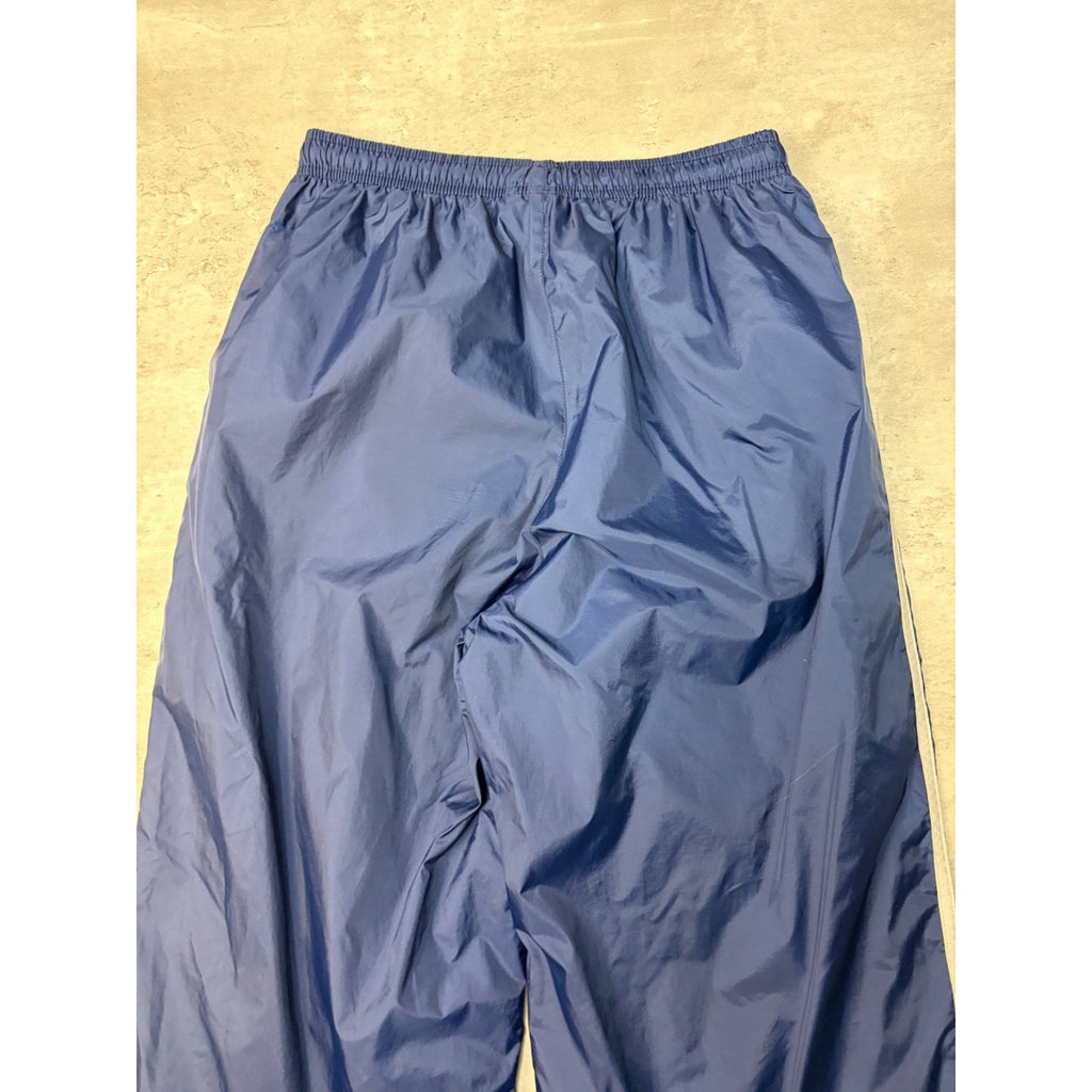 Vintage Adidas Embroidered Logo Three Stripe Nylon Track Pants Size Small