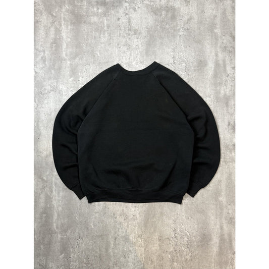 Vintage 90s Los Angeles Raiders NFL Helmet Graphic Spellout Sweatshirt Size XL