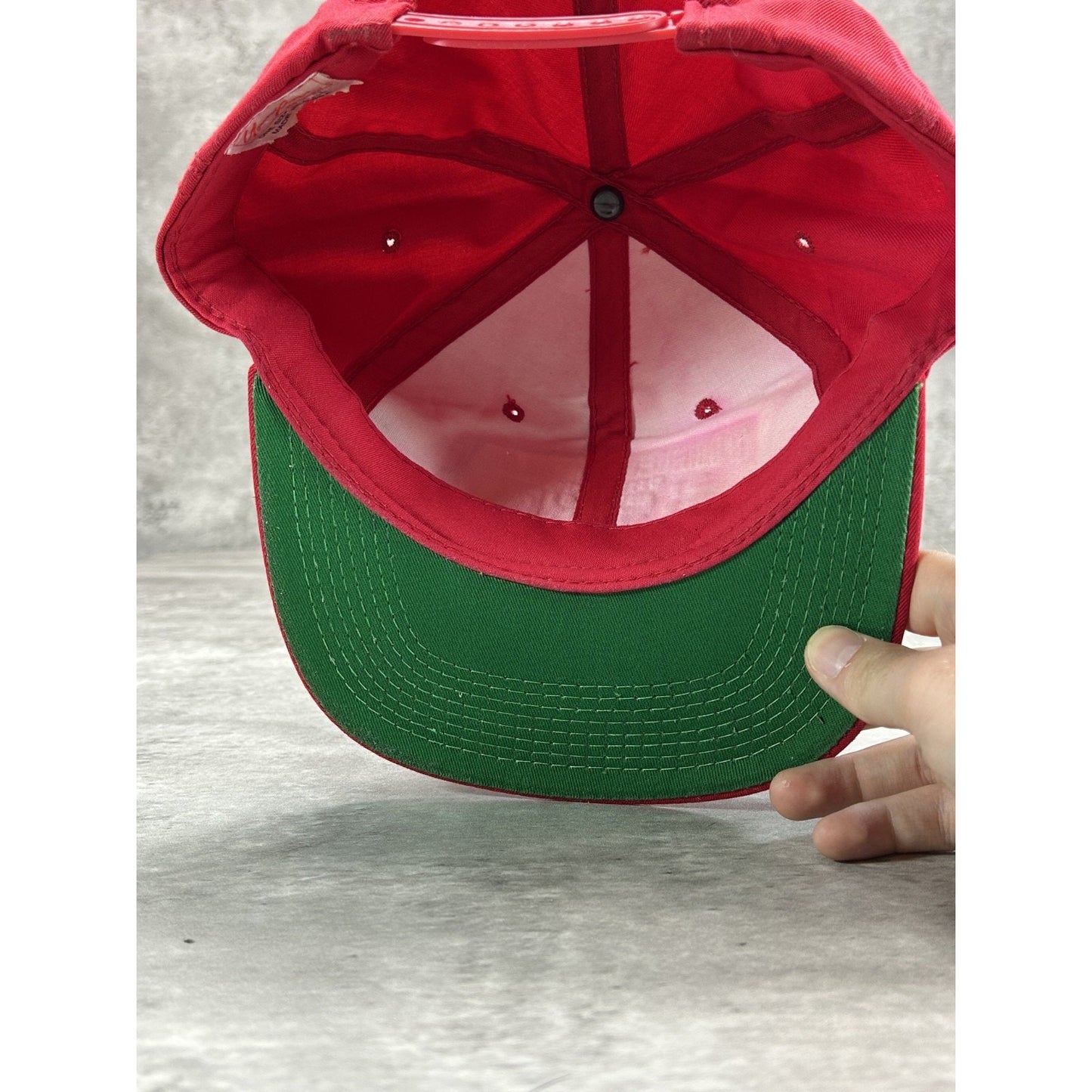 Vintage 1993 Chicago Bulls NBA Three-Peat World Champions Snapback Hat OSFA