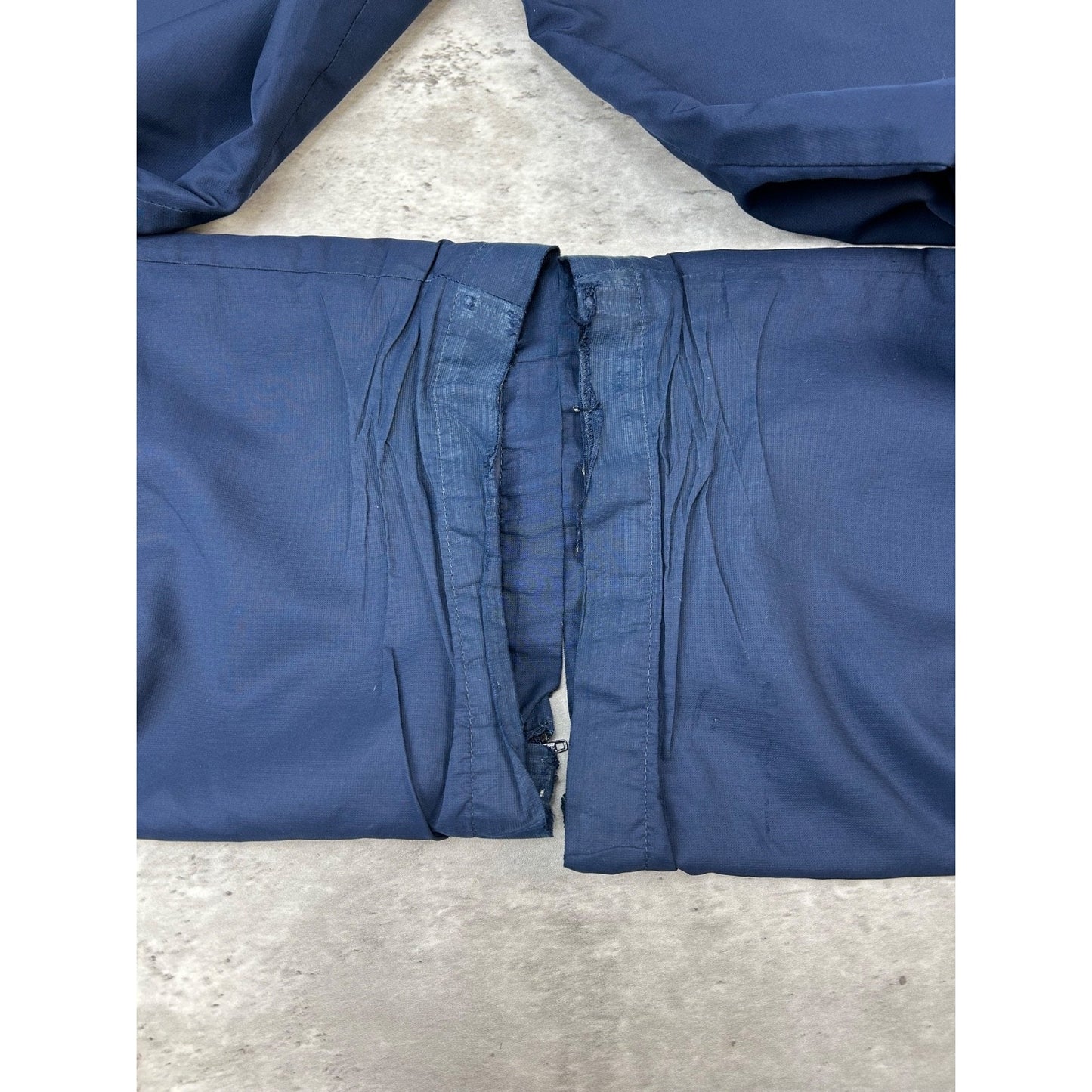 Vintage Y2K Nike Embroidered Logo Two Tone Nylon Track Pants Size Small