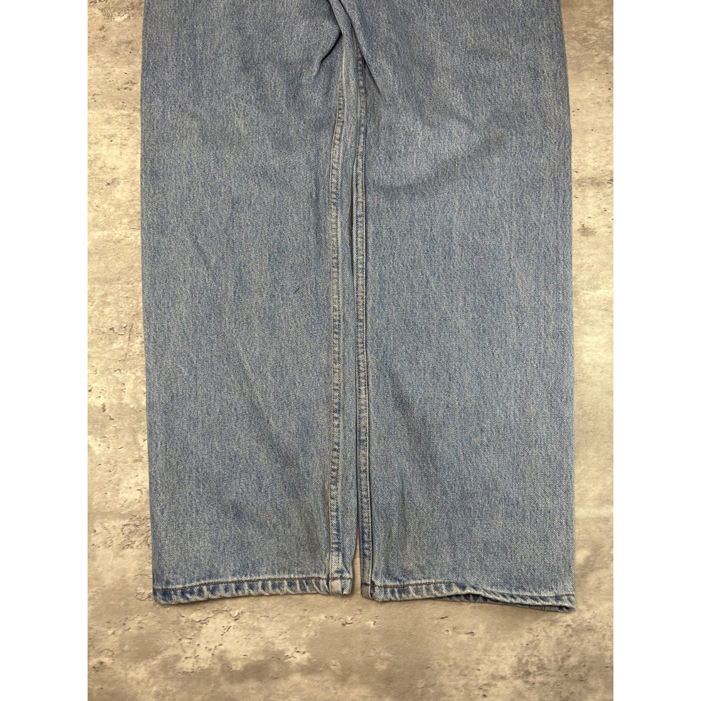 Vintage 90s Levis 501 Red Tab Light Wash Denim Pants Size 34 Blue