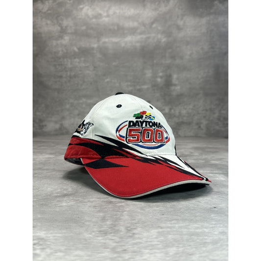 Vintage 2005 Daytona 500 NASCAR Disney Mickey Embroidered Strapback Hat OSFA