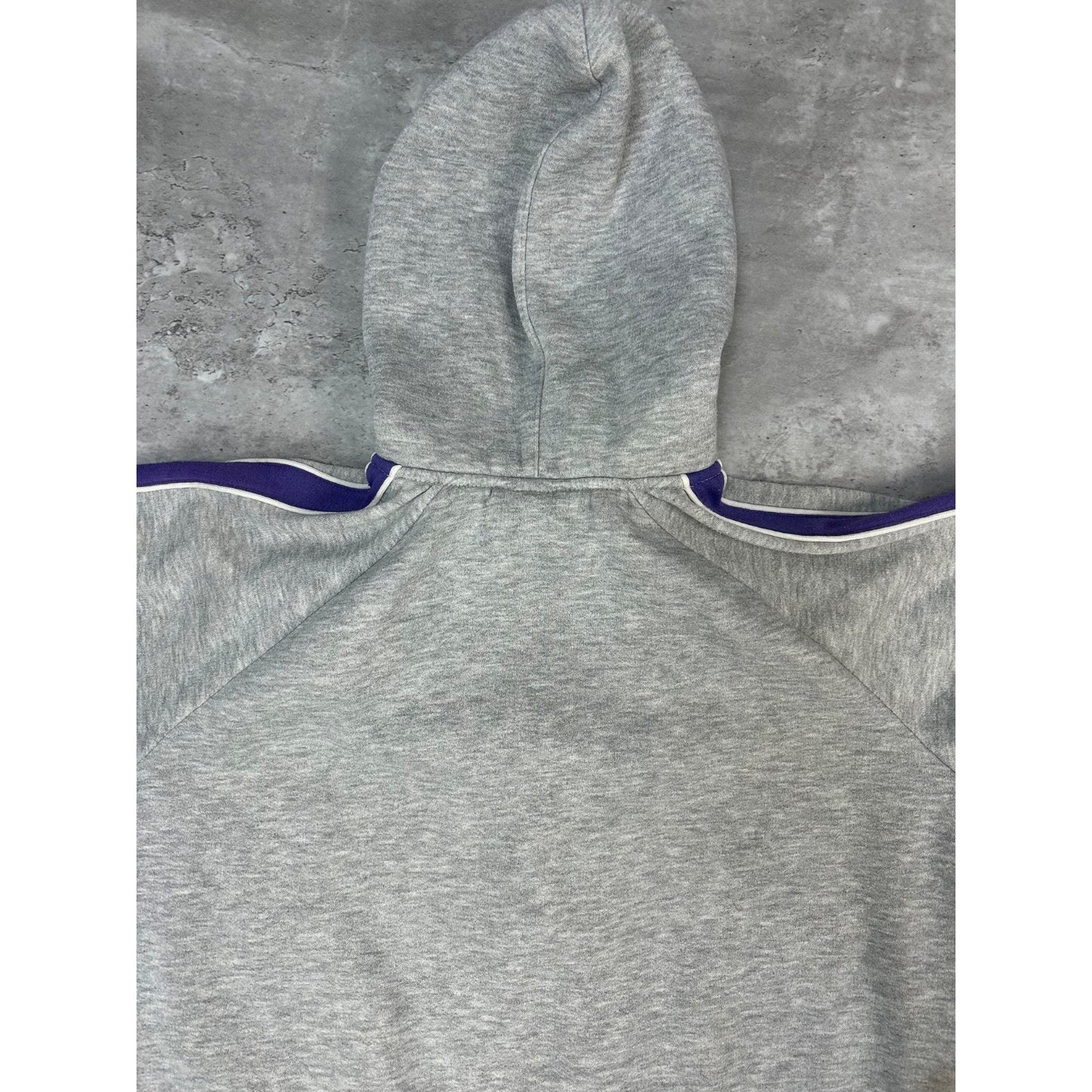 Vintage 80s/90s Nike Embroidered Mini Swoosh Tracksuit Hooded Sweatshirt Large