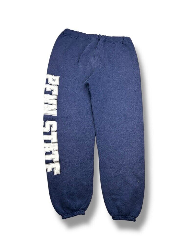 Vintage 90s Penn State Nittany Lions NCAA Graphic Spellout Sweat Pants Sz Medium