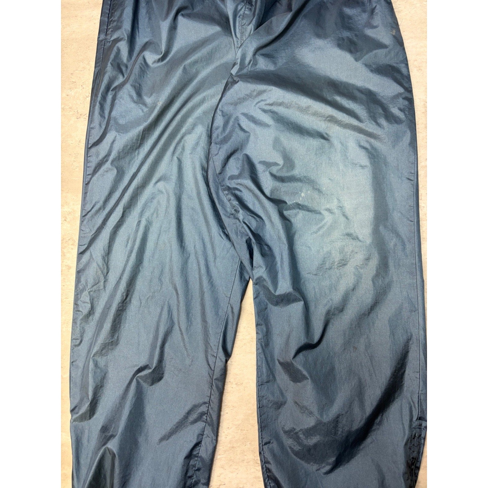 Vintage 90s Michigan Wolverines NCAA Embroidered Logo Windbreaker Pants Size XL
