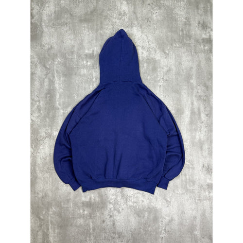 Vintage 1980s 20/20 Sport Blank Full Zip Hooded Sweatshirt Size Large