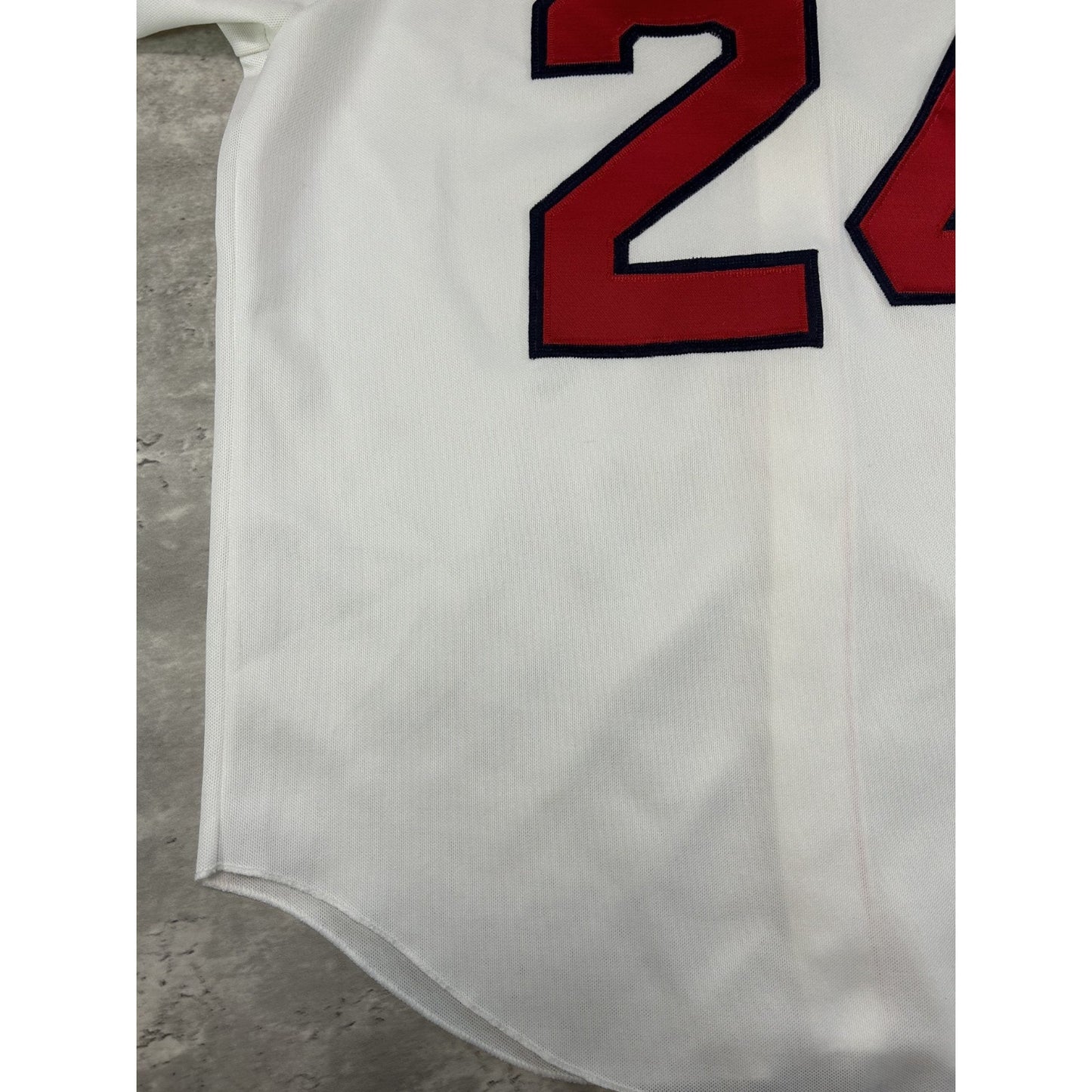 Vintage Manny Ramirez #24 Boston Red Sox MLB Stitched Baseball Jersey Size Large