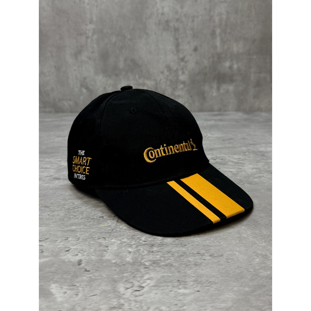 Vintage Continental Tires Embroidered Logo Snapback Hat OSFA