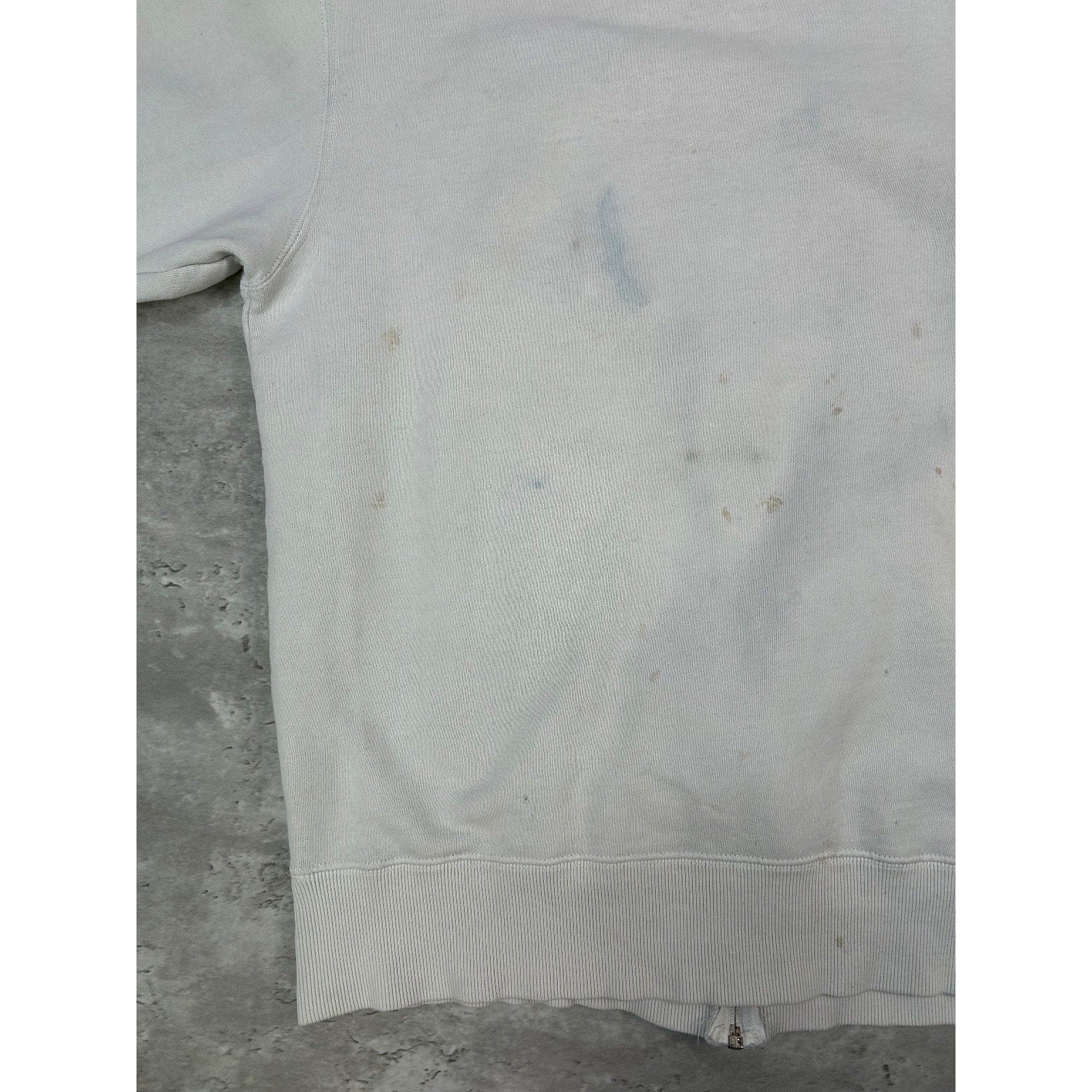 Vintage 2000s Fox Riders Co. Embroidered Full Zip Hooded Sweatshirt Size Large