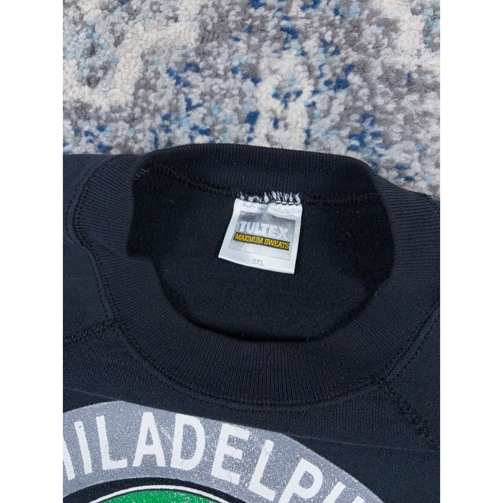 Vintage 80s/90s Philadelphia Eagles NFL Helmet Graphic Sweatshirt Size XL