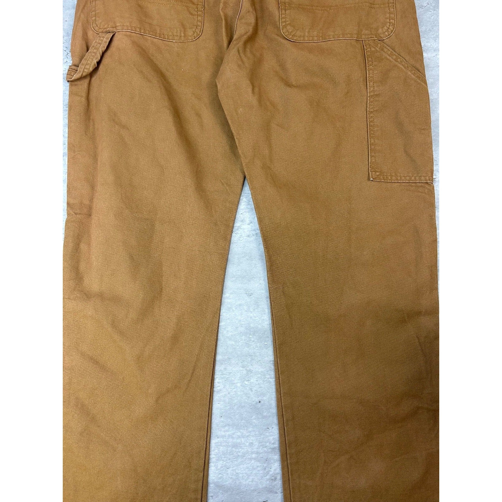 Dickies Canvas Workwear Carpenter Pants Size 36 Beige