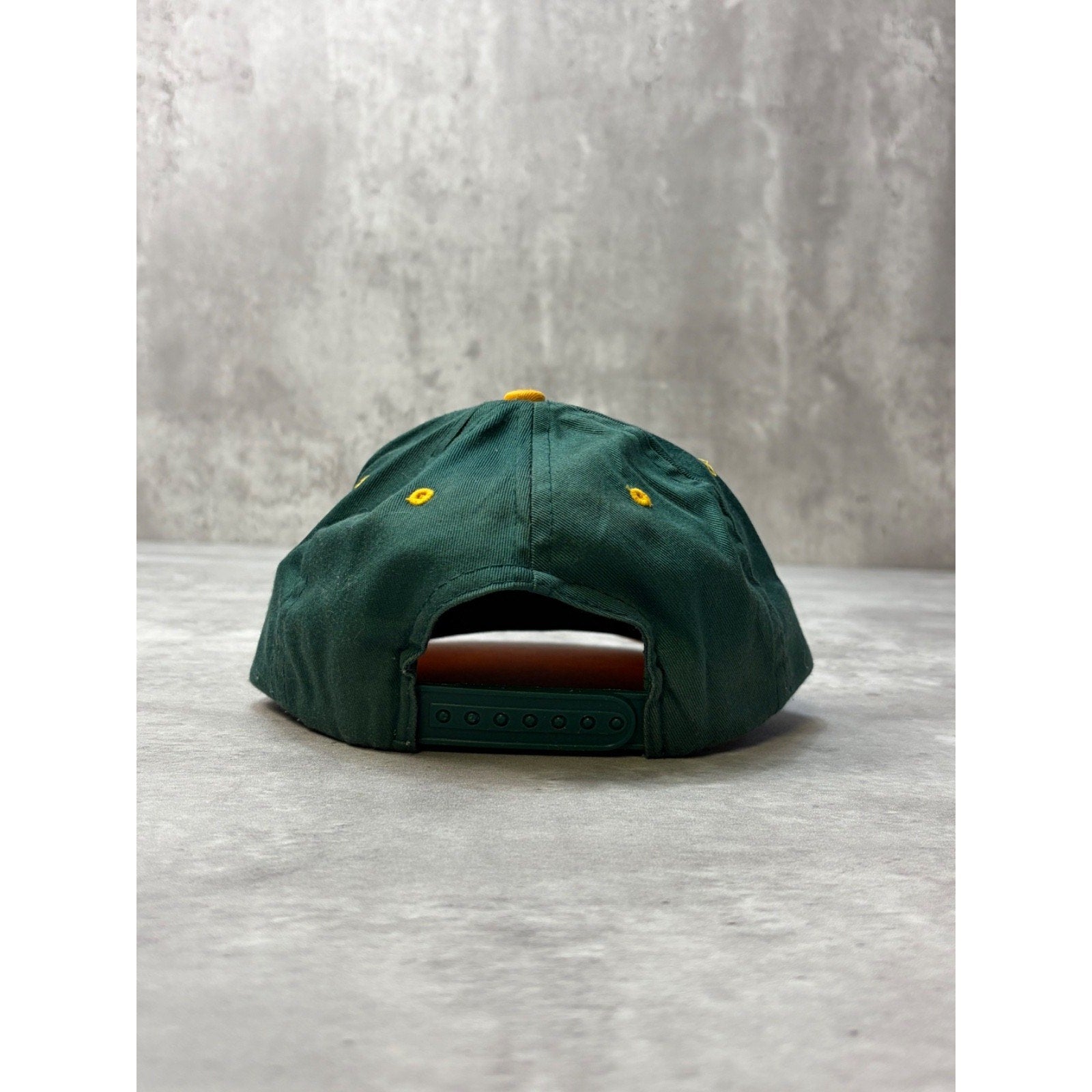 Vintage 90s Green Bay Packers NFL Embroidered Logo Snapback Hat OSFA YOUTH