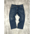 Carhartt Relaxed Fit Dark Wash Denim Workwear Pants Size 36