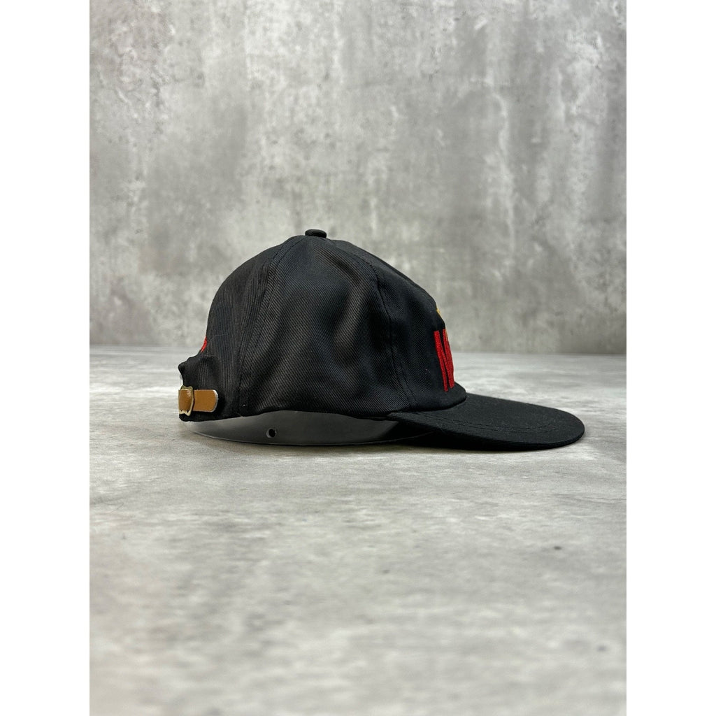 Vintage 90s Truly Naked Embroidered Spellout Drink Promo Strapback Hat OSFA