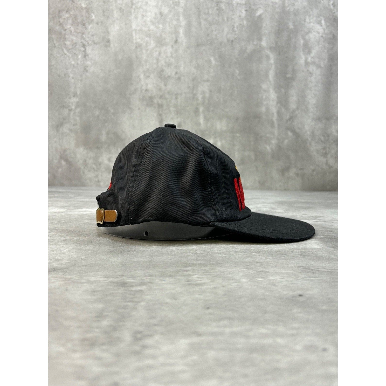 Vintage 90s Truly Naked Embroidered Spellout Drink Promo Strapback Hat OSFA