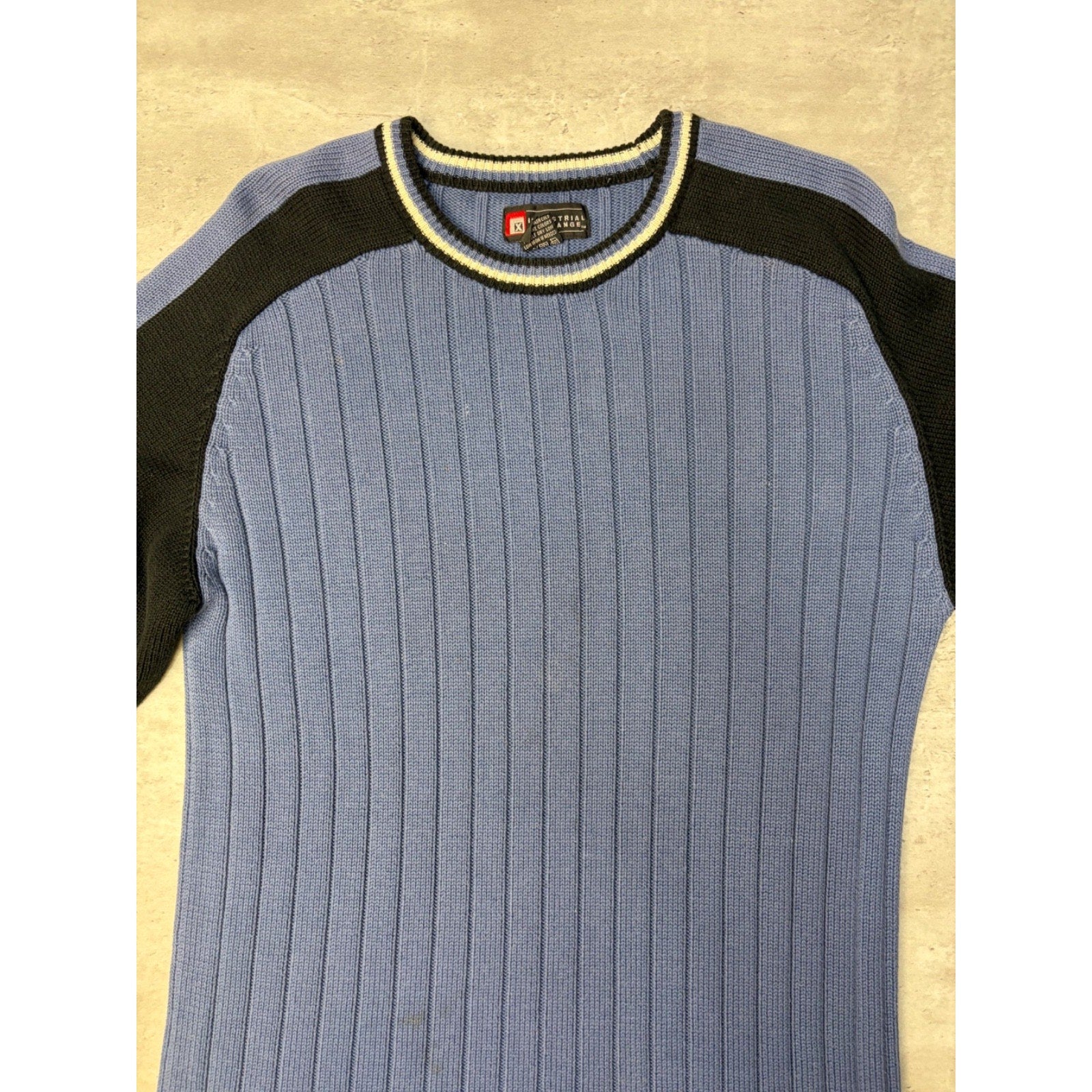 Vintage Industrial Exchange Ribbed Knit Sweater Size Large