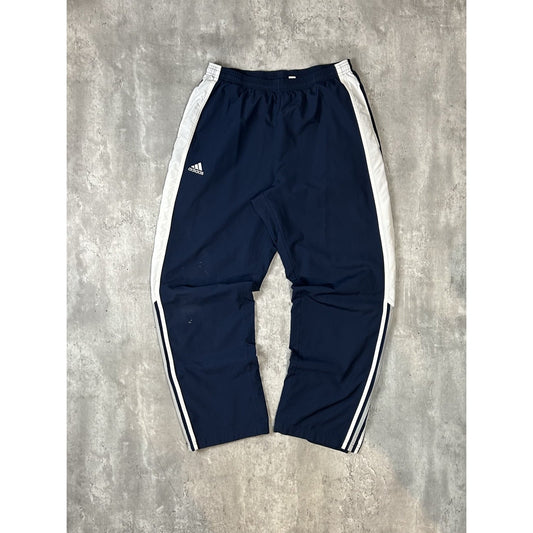 Adidas Embroidered Logo Nylon Track Pants Size Medium
