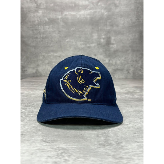 Vintage 90s UCLA Bruins NCAA Embroidered Logo Fitted Hat Size 7 1/4