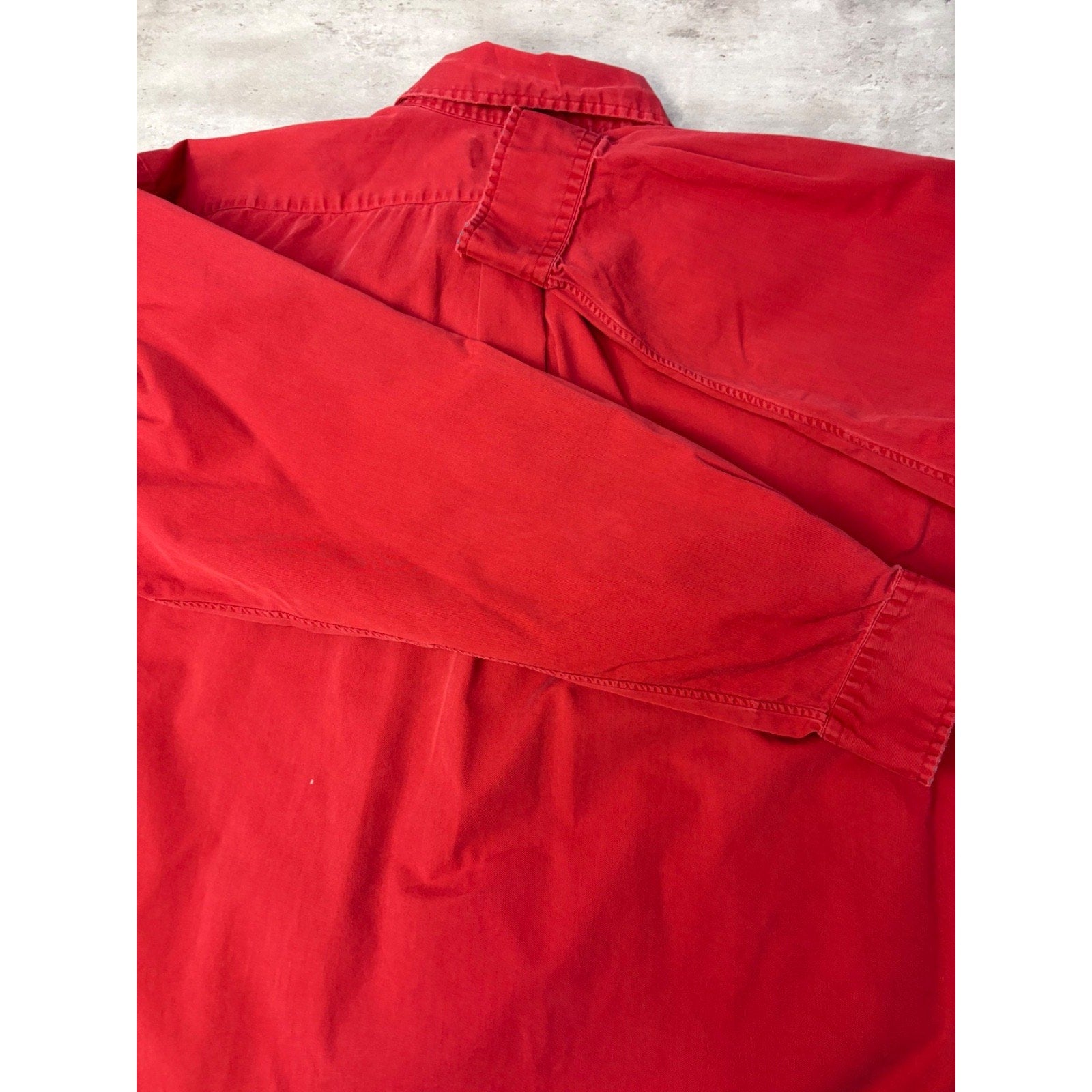 Vintage Polo Ralph Lauren Embroidered Pony Long Sleeve Button Up Shirt Size XL