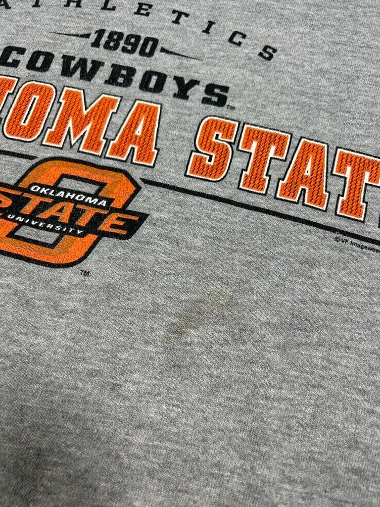 Vintage Oklahoma State Cowboys Collegiate NCAA Spell Out Sweatshirt Size 2XL