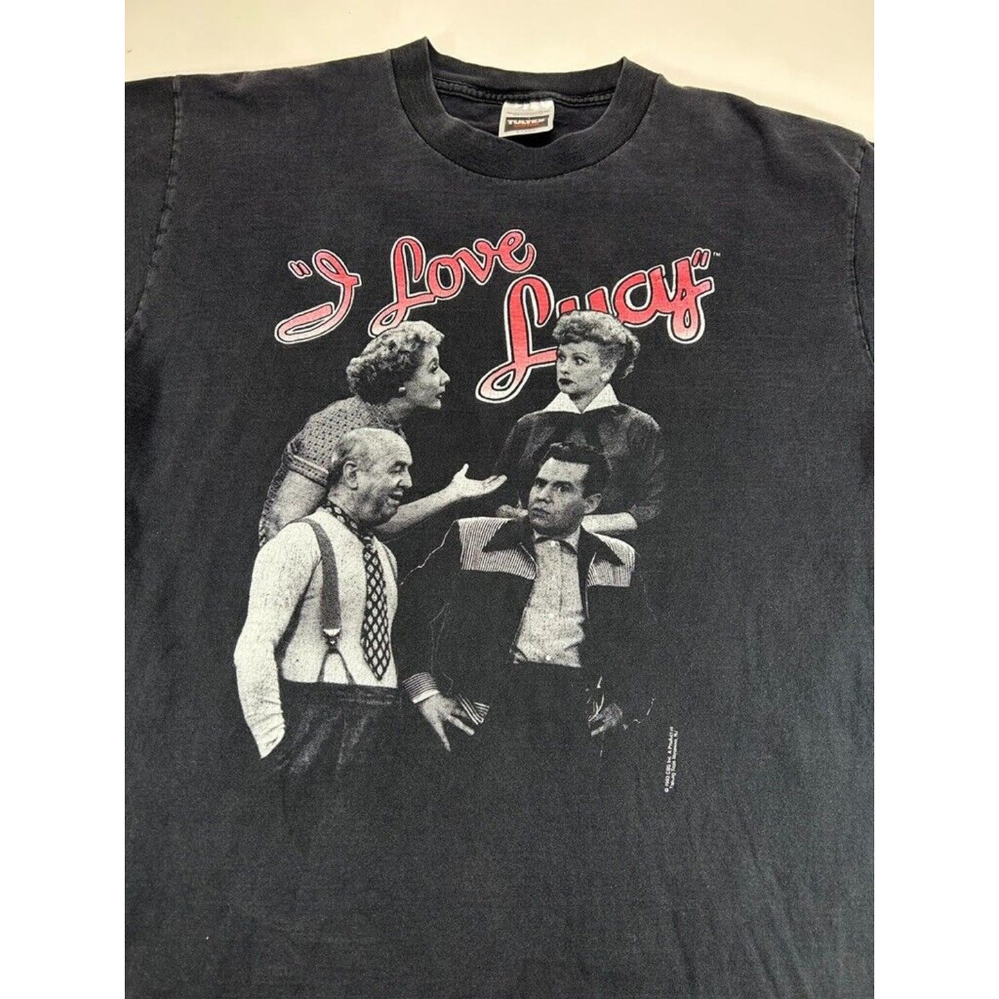 Vintage 1993 I Love Lucy TV Show Promo Graphic T-Shirt Size XL