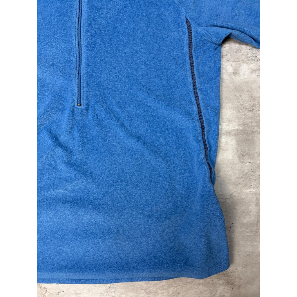 Vintage Nike ACG Tonal Embroidered Logo 1/2 Zip Fleece Sweatshirt Size YOUTH Med