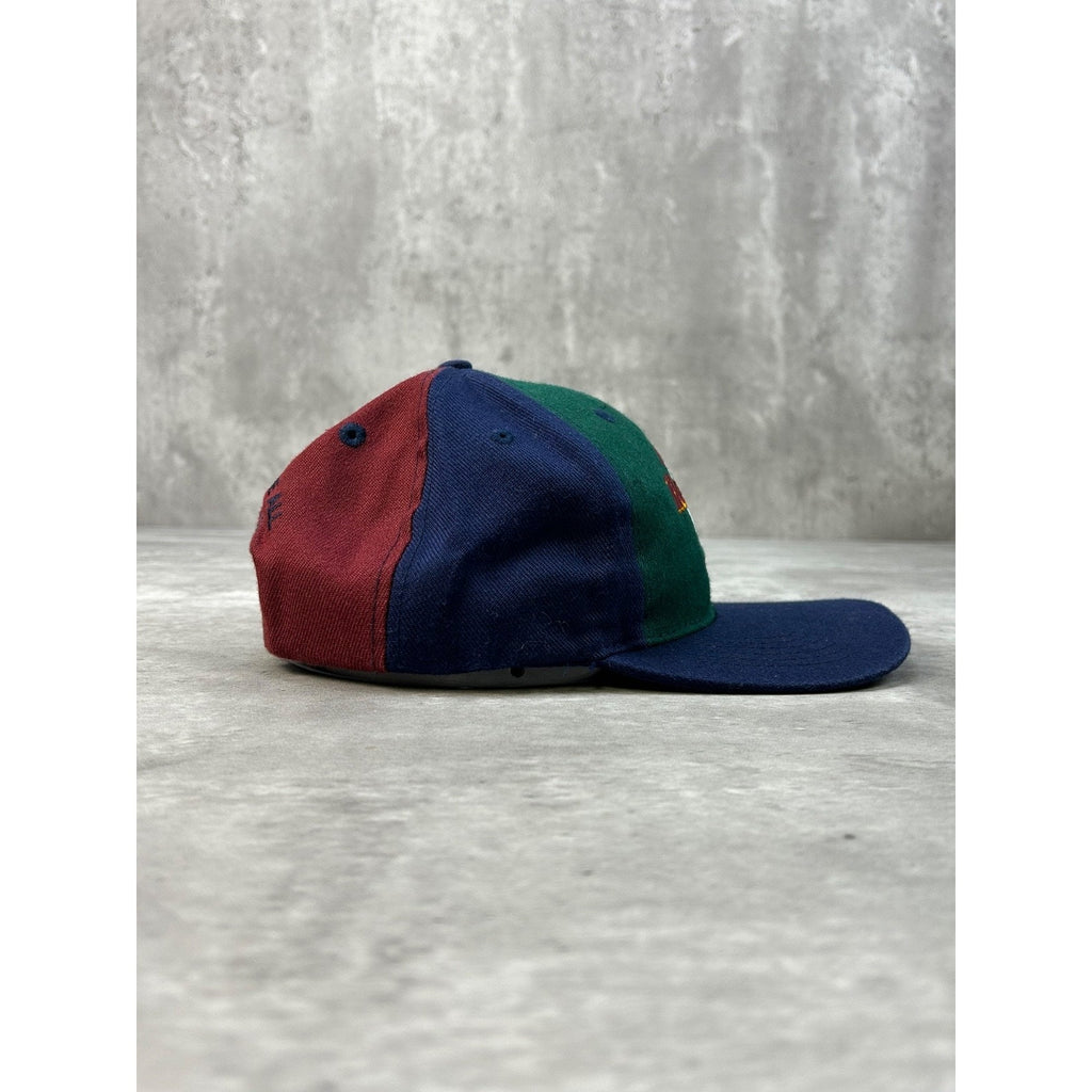 Vintage 90s Hard Rock Cafe Miami Embroidered Destination Snapback Hat OSFA