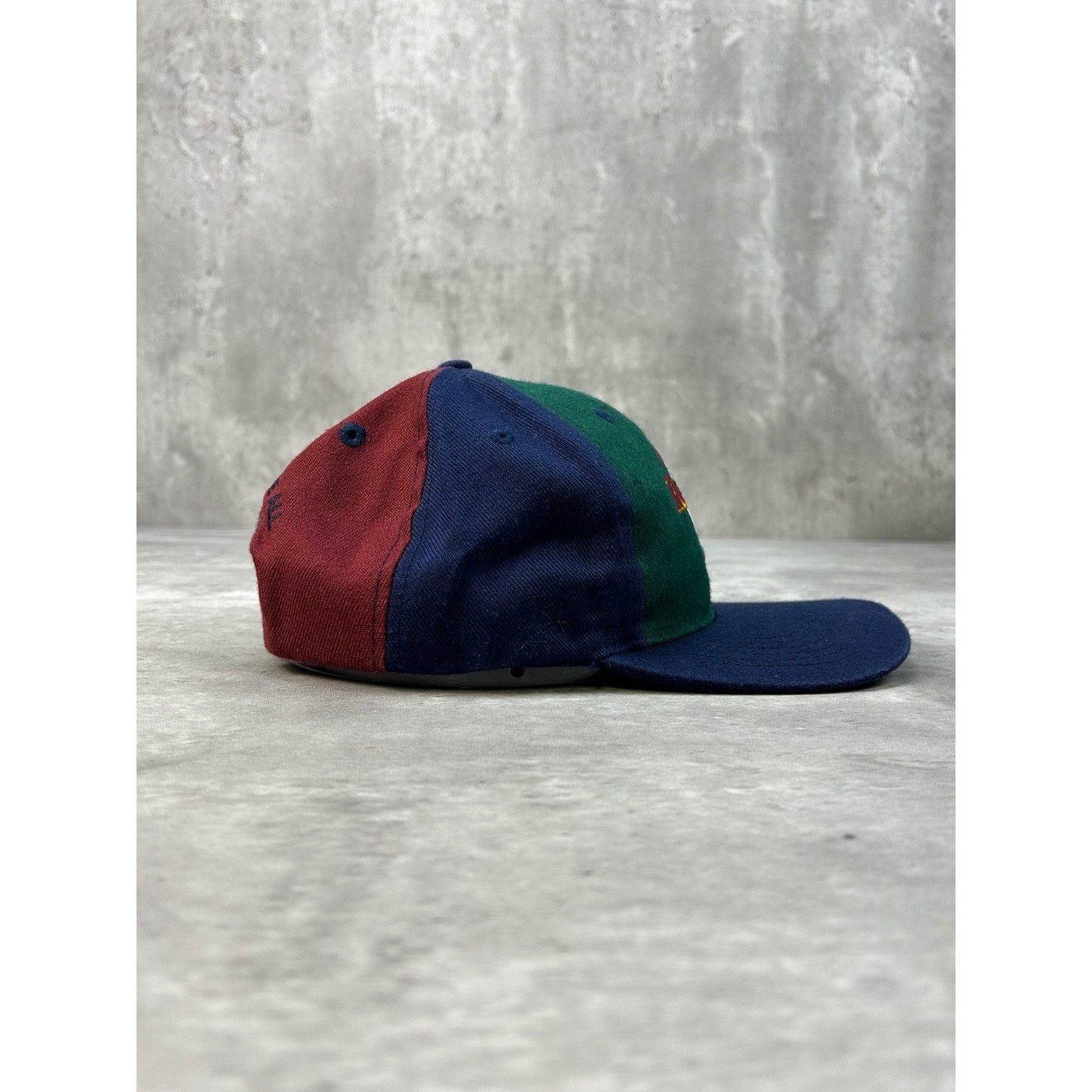 Vintage 90s Hard Rock Cafe Miami Embroidered Destination Snapback Hat OSFA